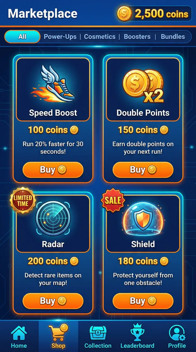 YallaCatch marketplace screen